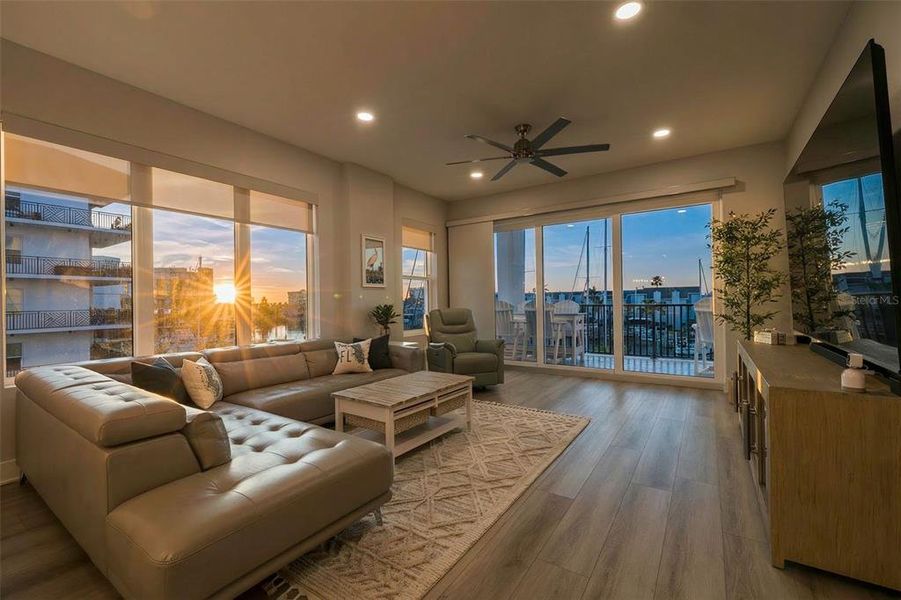 Furnished interior view inside a new home in , Madeira Beach (Image 18). Furnished interior view inside a new home in , Madeira Beach (Image 18).