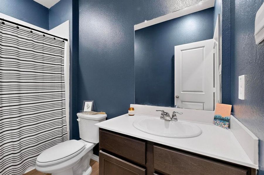 Furnished interior view inside a new home in , Providence Village (Image 29). Furnished interior view inside a new home in , Providence Village (Image 29).