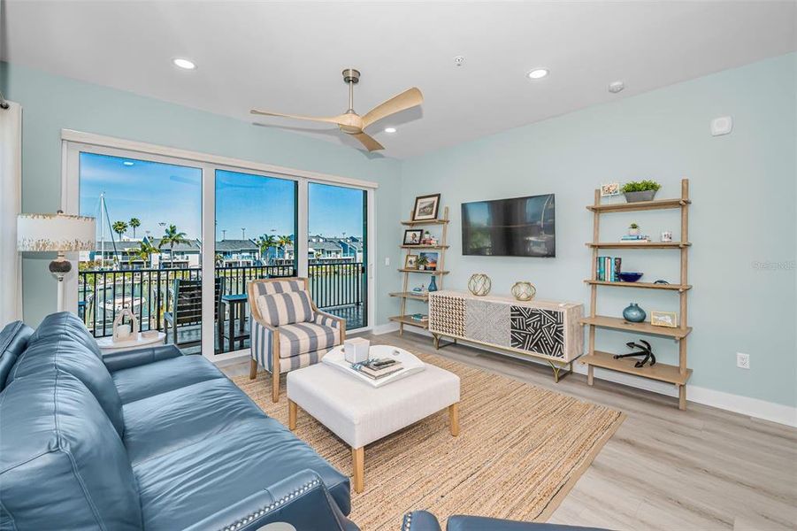 Furnished interior view inside a new home in , Madeira Beach (Image 17).