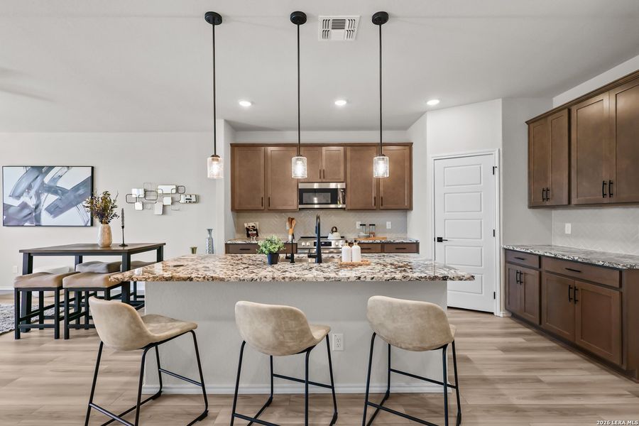 Furnished interior view inside a new home in Hannah Heights, Seguin (Image 11). Furnished interior view inside a new home in Hannah Heights, Seguin (Image 11).