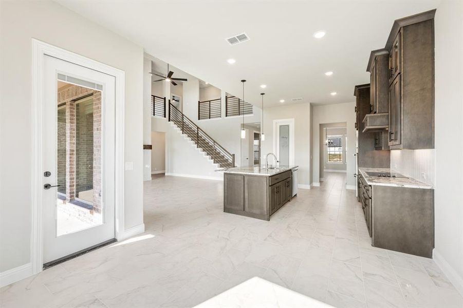 Furnished interior view inside a new home in Ridgepoint, Midlothian (Image 19).