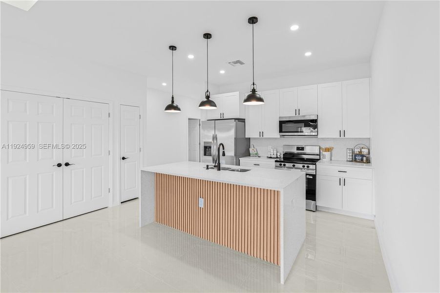 Furnished interior view inside a new home in , Lehigh Acres (Image 11).