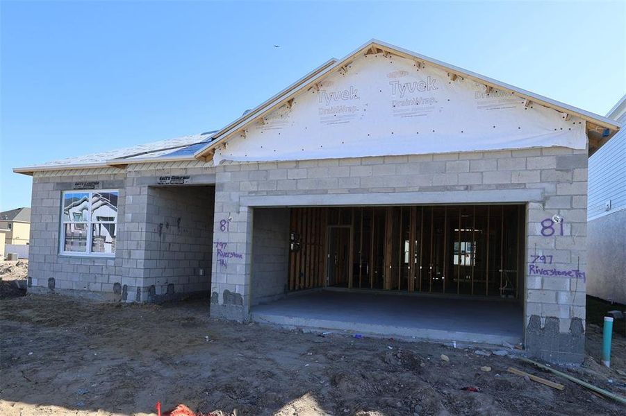 In-progress construction of a new home in Estates at Rivercrest, Sanford, FL (Image 9).