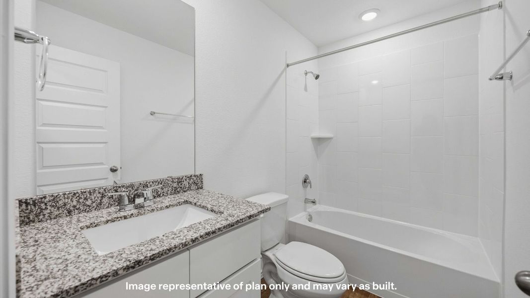 Furnished interior view inside a new home in Terra Vista, Lubbock (Image 8).