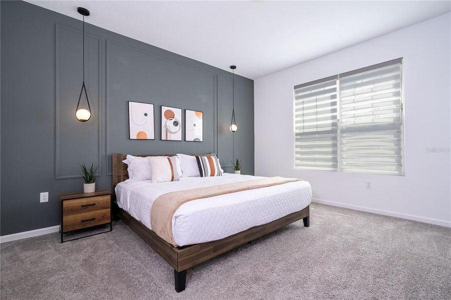 Furnished interior view inside a new home in , Kissimmee (Image 24).