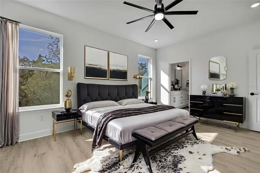 Furnished interior view inside a new home in , Weeki Wachee (Image 13).