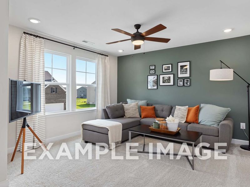 Representative furnished interior of a home built from the The Willow E by Davidson Homes LLC in Tobacco Road, Angier (Image 17). Representative furnished interior of a home built from the The Willow E by Davidson Homes LLC in Tobacco Road, Angier (Image 17).