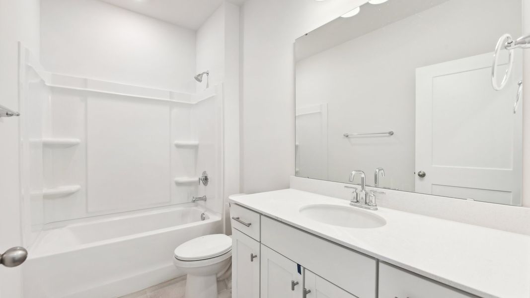 Furnished interior view inside a new home in Westport, York (Image 8).