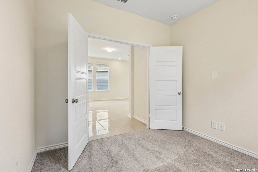 Spacious, unfurnished interior of a new home in Woodside Farms, Seguin (Image 17). Spacious, unfurnished interior of a new home in Woodside Farms, Seguin (Image 17).