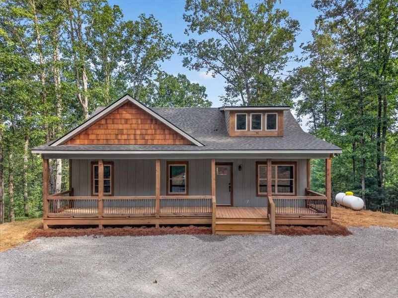 In-progress construction of a new home in , Ellijay, GA (Image 30).