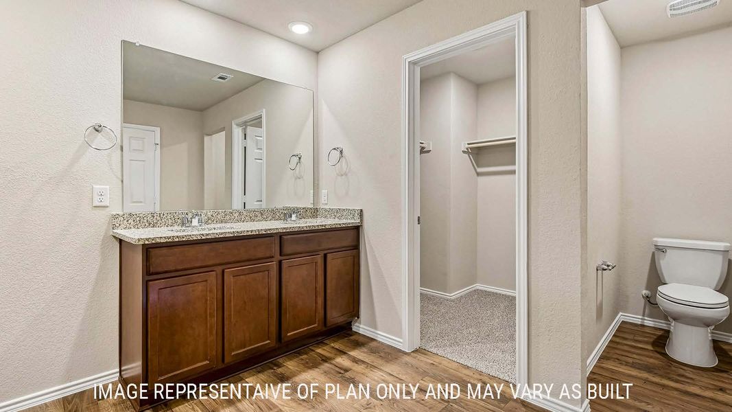 Furnished interior view inside a new home in Eagles Landing, Waco (Image 11).