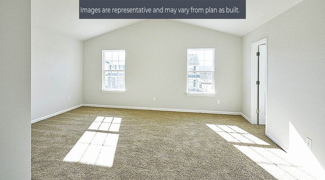 Representative unfurnished interior of a home built from the Shane by D.R. Horton in Fishel Village, Winston-Salem (Image 17). Representative unfurnished interior of a home built from the Shane by D.R. Horton in Fishel Village, Winston-Salem (Image 17).