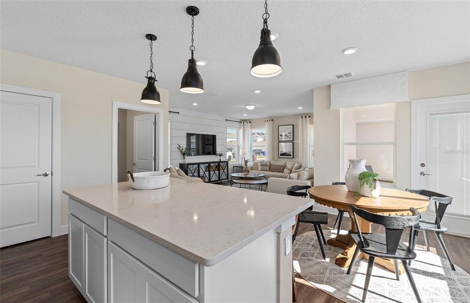 Furnished interior view inside a new home in Tohoqua, Kissimmee (Image 10).