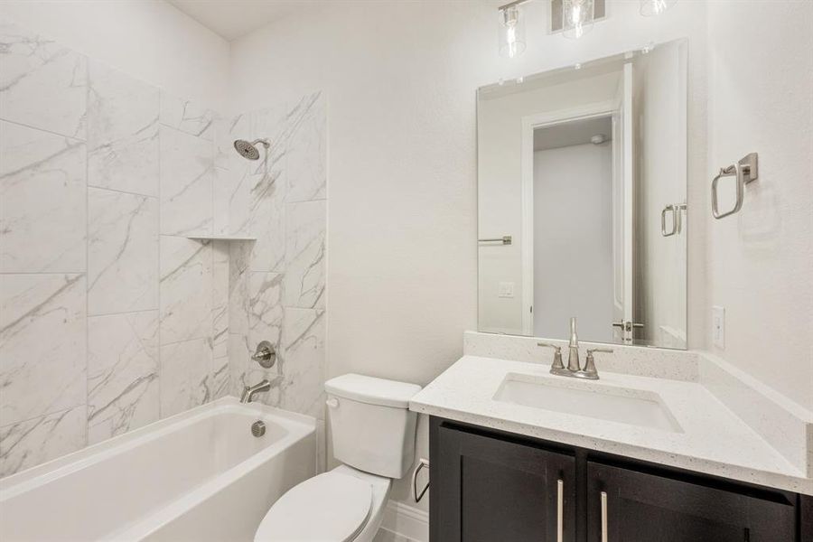 Furnished interior view inside a new home in Mockingbird Heights Classic 60, Midlothian (Image 6).