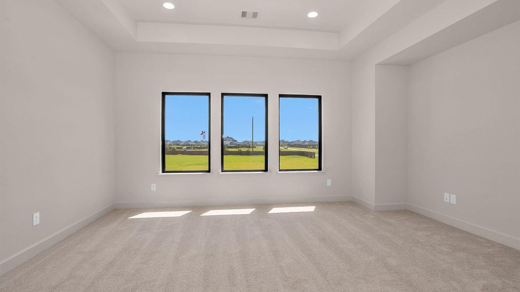 Spacious, unfurnished interior of a new home in Legacy Prairie at Katy Court, Katy (Image 12).