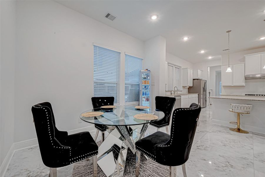 Furnished interior view inside a new home in , Richmond (Image 4).