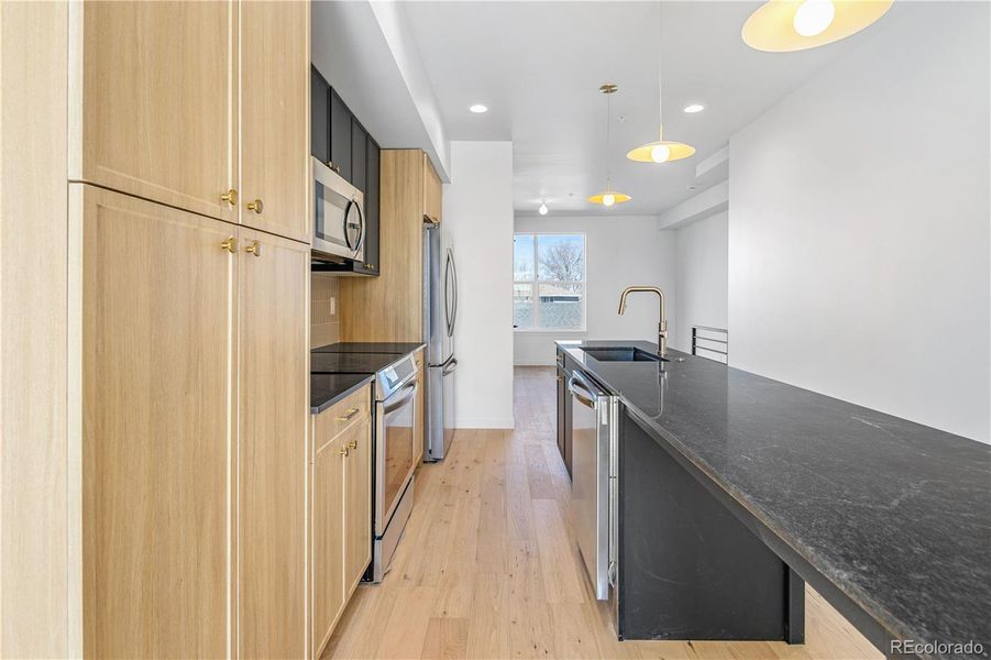 Furnished interior view inside a new home in , Denver (Image 15).