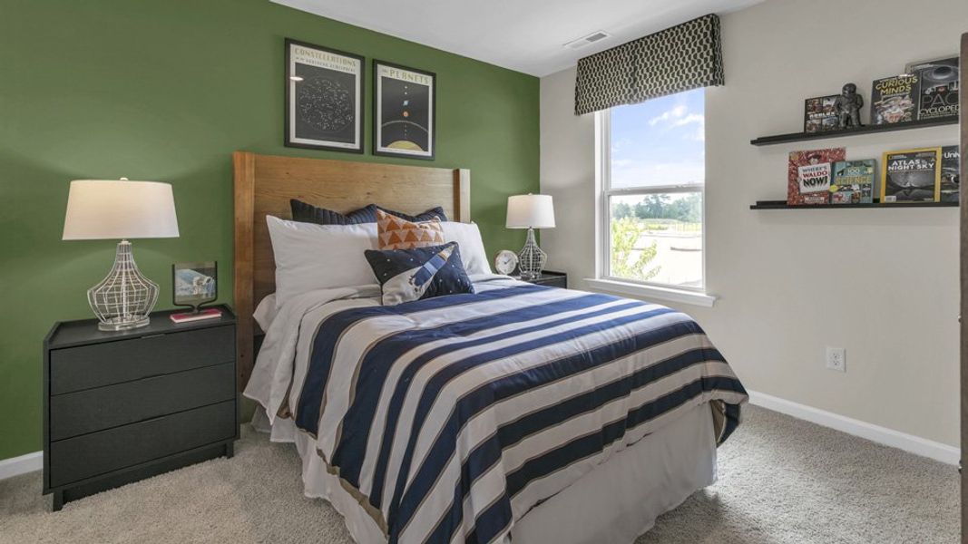 Furnished interior view inside a new home in Wilson's Ridge, Wilson's Mills (Image 31).