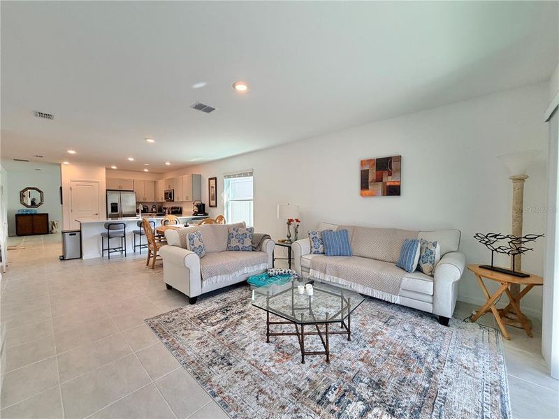 Furnished interior view inside a new home in Westview Community Group Page, Kissimmee (Image 12).