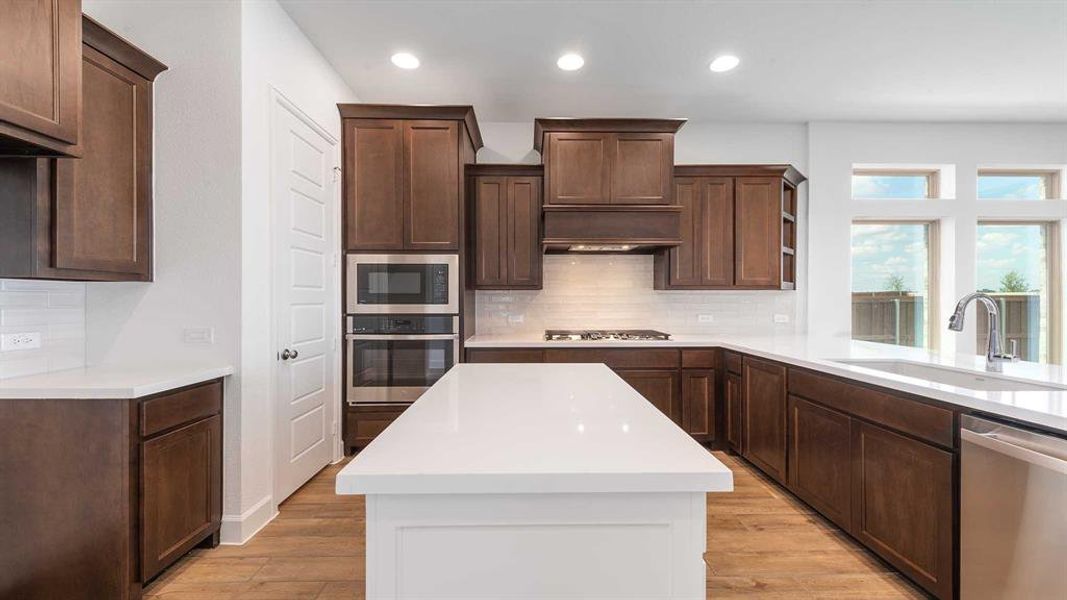 Furnished interior view inside a new home in Trinity Falls 45', McKinney (Image 10). Furnished interior view inside a new home in Trinity Falls 45', McKinney (Image 10).