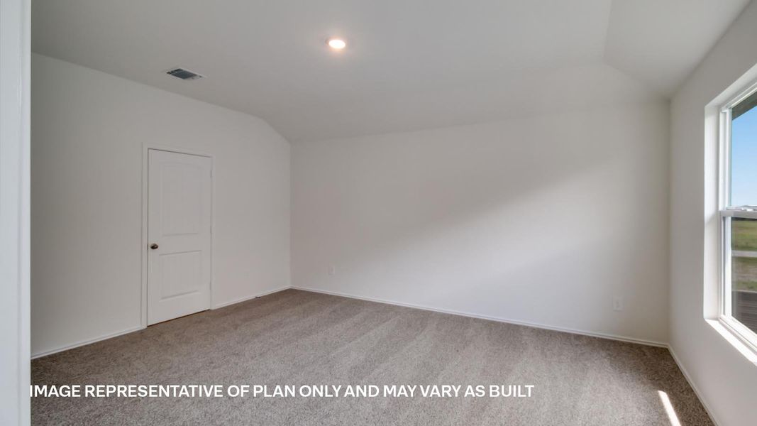 Spacious, unfurnished interior of a new home in Carillon, Manor (Image 9).