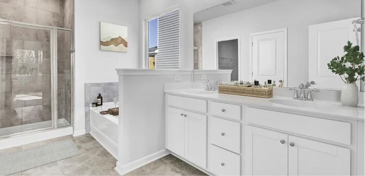 Furnished interior view inside a new home in Limehouse Farms, Summerville (Image 9). Furnished interior view inside a new home in Limehouse Farms, Summerville (Image 9).