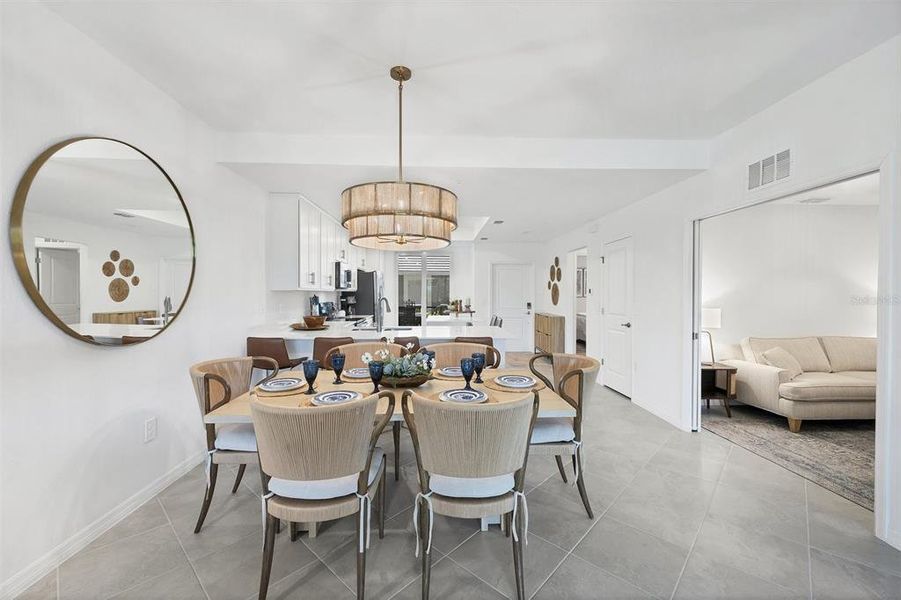 Furnished interior view inside a new home in , Venice (Image 30). Furnished interior view inside a new home in , Venice (Image 30).