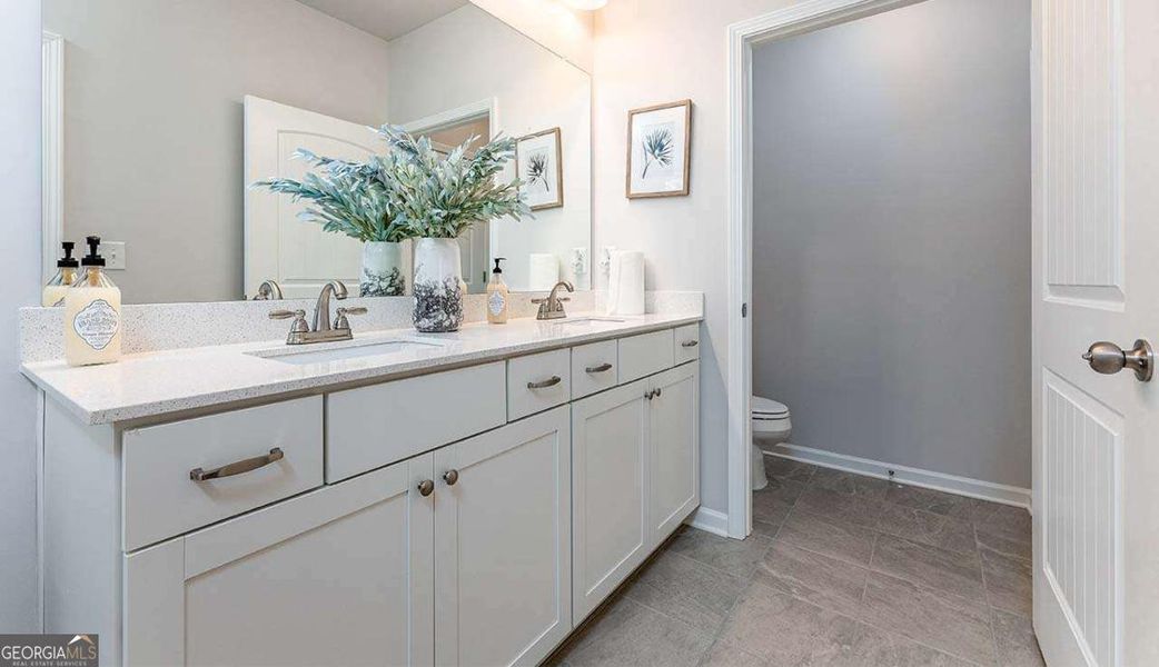 Furnished interior view inside a new home in Trellis Park, Hampton (Image 14). Furnished interior view inside a new home in Trellis Park, Hampton (Image 14).