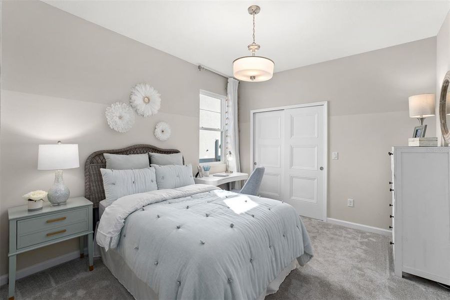 Furnished interior view inside a new home in Meridian Parks, Orlando (Image 18).