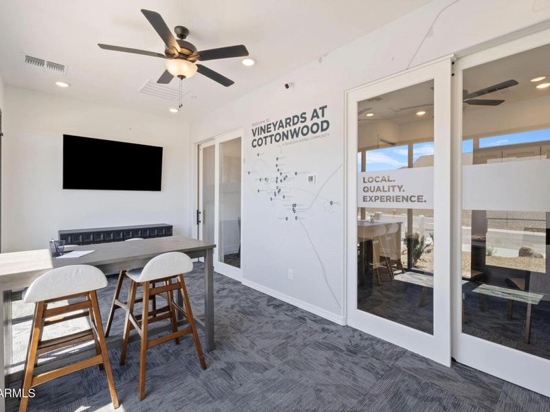 Furnished interior view inside a new home in Vineyards at Cottonwood, Cottonwood (Image 5).