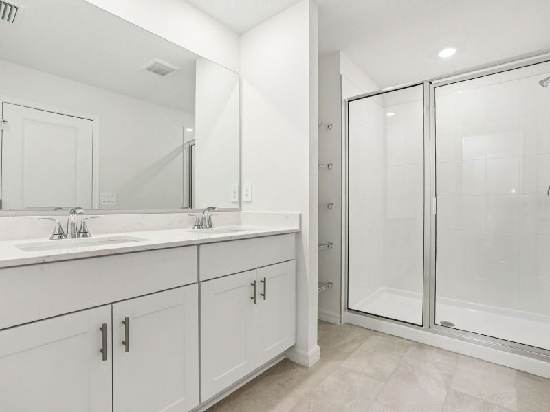 Furnished interior view inside a new home in Bradford Park, Ormond Beach (Image 7).
