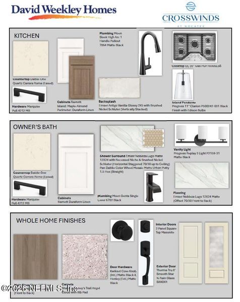 Sample of building materials used in homes in Crosswinds 40’, Ponte Vedra (Image 3). Sample of building materials used in homes in Crosswinds 40’, Ponte Vedra (Image 3).