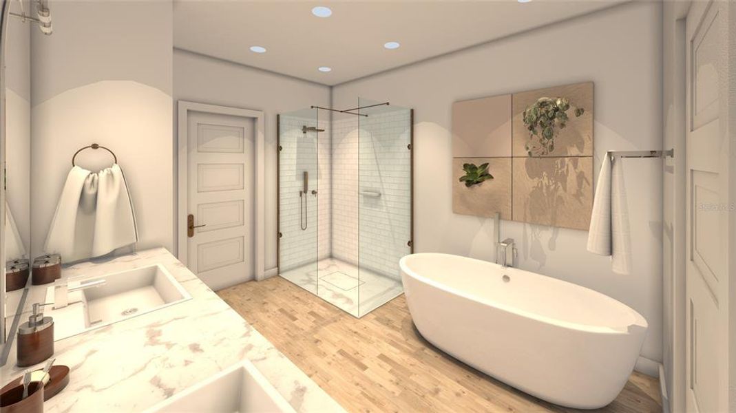 Furnished interior view inside a new home in , Palm Bay (Image 21).