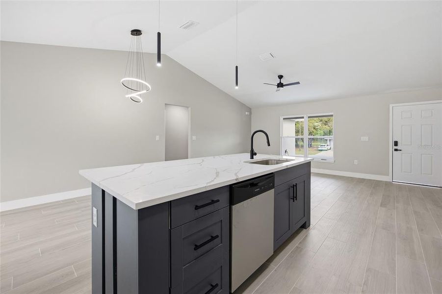 Furnished interior view inside a new home in , Citrus Springs (Image 10).