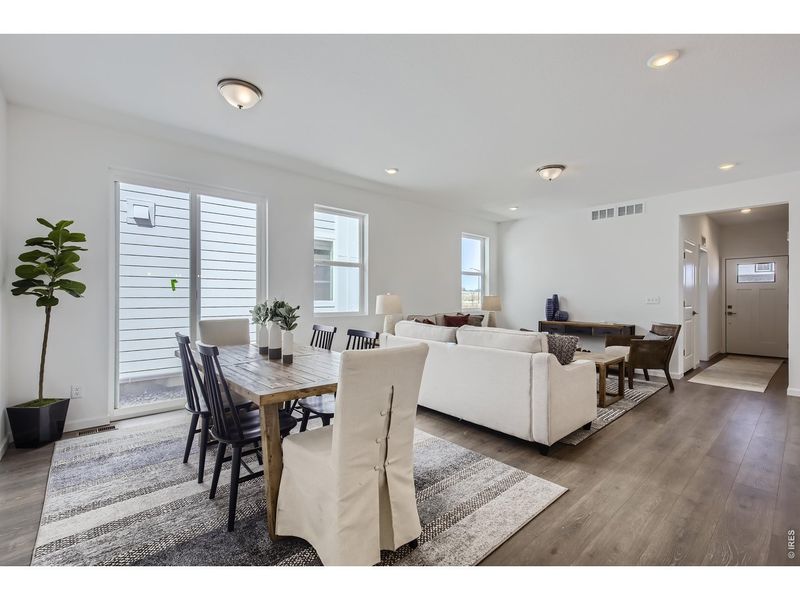Furnished interior view inside a new home in Waterfield, Fort Collins (Image 15).