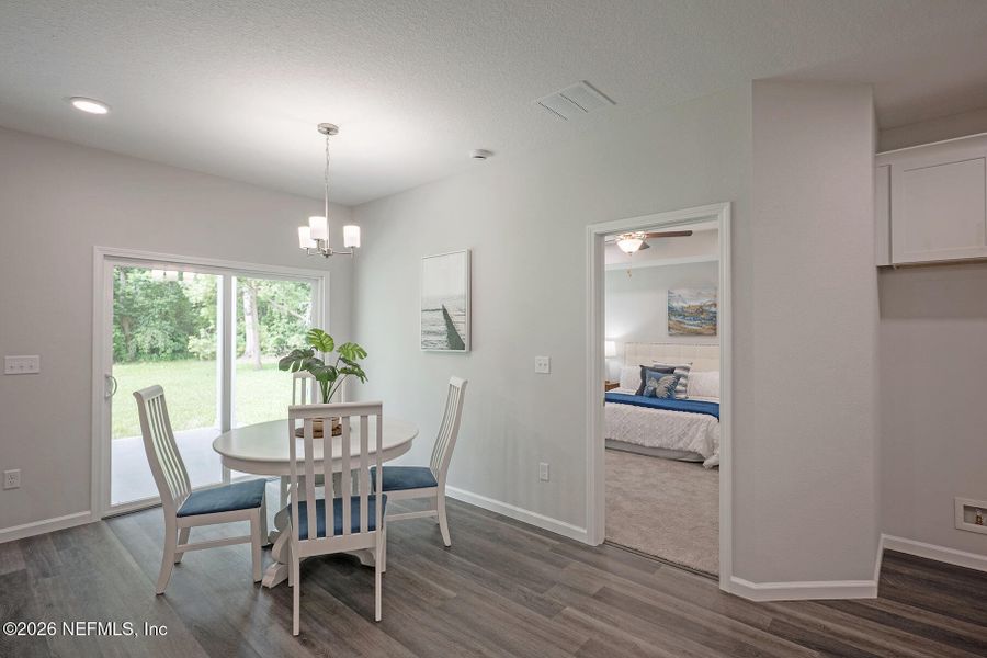 Furnished interior view inside a new home in , Jacksonville (Image 14).