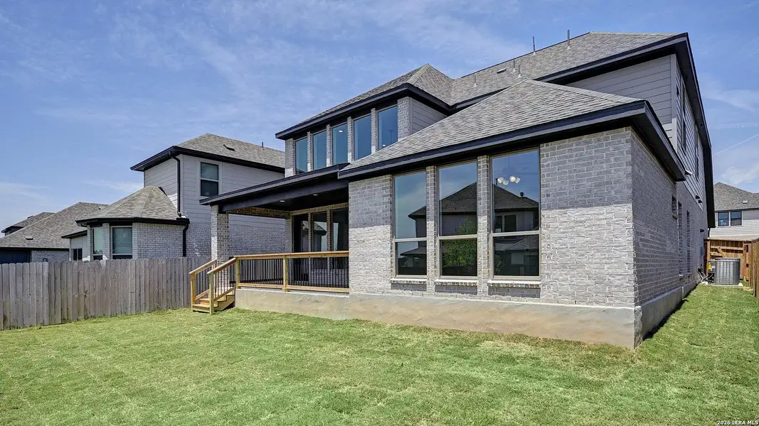 Exterior details and patio area of a home in Corley Farms, Boerne (Image 3).