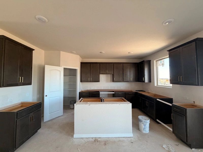 In-progress construction of a new home in The Colony, Bastrop, TX (Image 9).