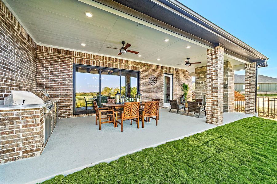 Representative exterior details of a home built from the Bergamot by Caldwell Homes in The Highlands, Porter (Image 3). Representative exterior details of a home built from the Bergamot by Caldwell Homes in The Highlands, Porter (Image 3).