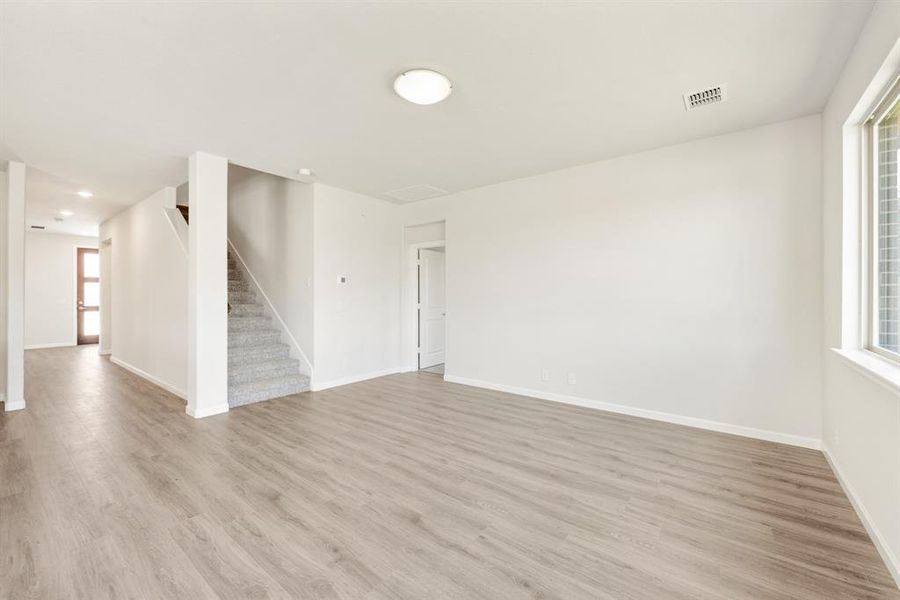 Spacious, unfurnished interior of a new home in Godley Ranch Elements, Godley (Image 29). Spacious, unfurnished interior of a new home in Godley Ranch Elements, Godley (Image 29).