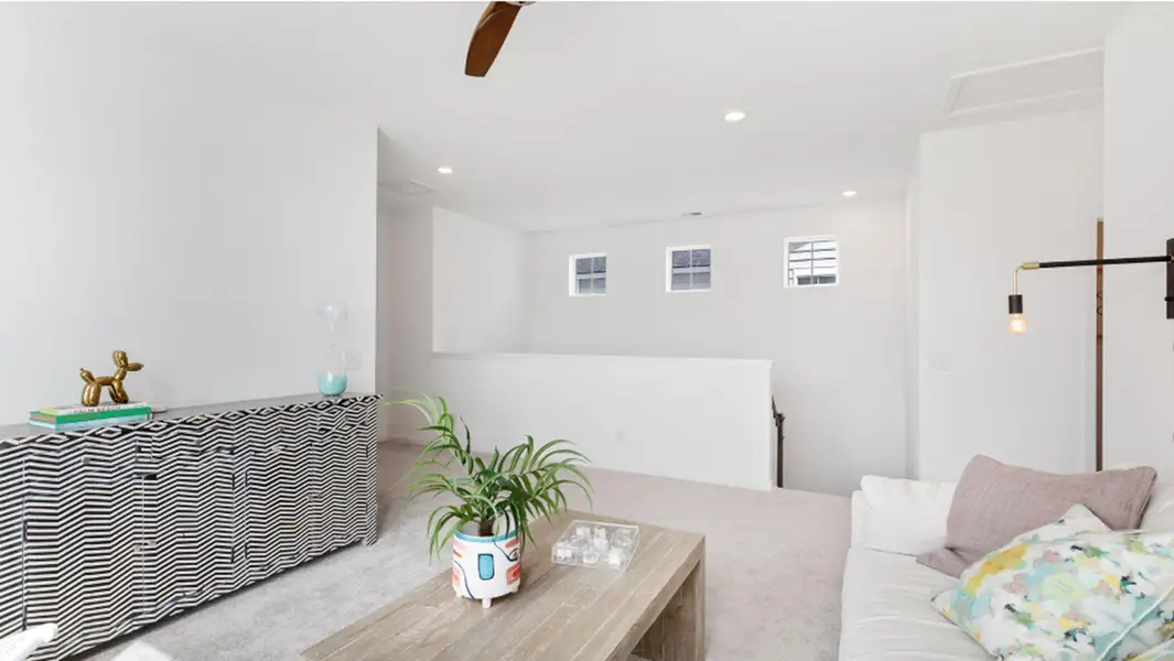 Furnished interior view inside a new home in Heron's Walk at Summers Corner, Summerville (Image 15).