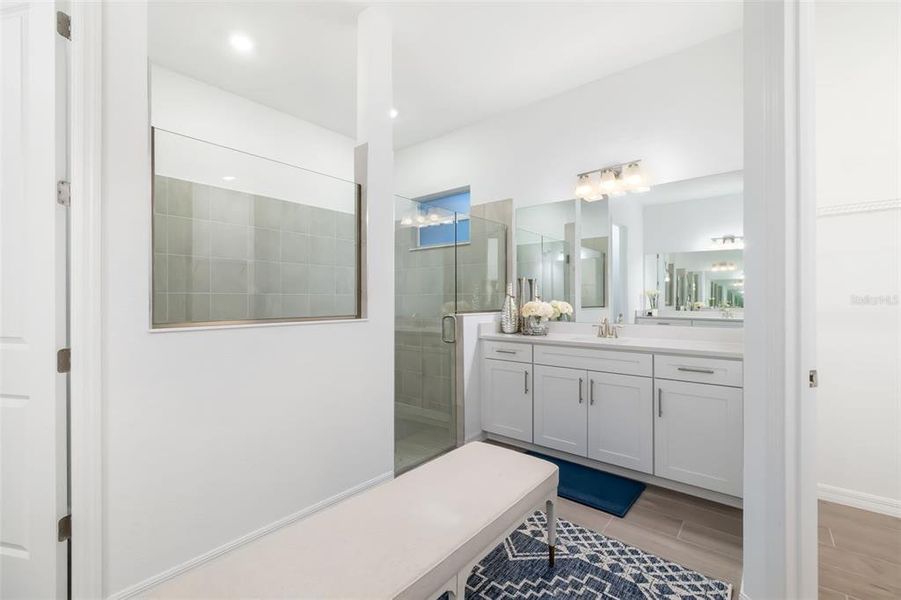 Furnished interior view inside a new home in , Lakewood Ranch (Image 57).