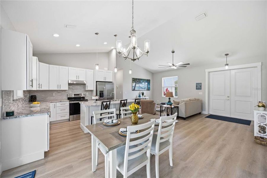 Furnished interior view inside a new home in , Port Charlotte (Image 13).