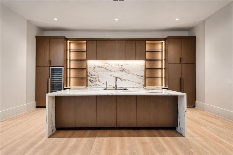Furnished interior view inside a new home in , Alpharetta (Image 58).