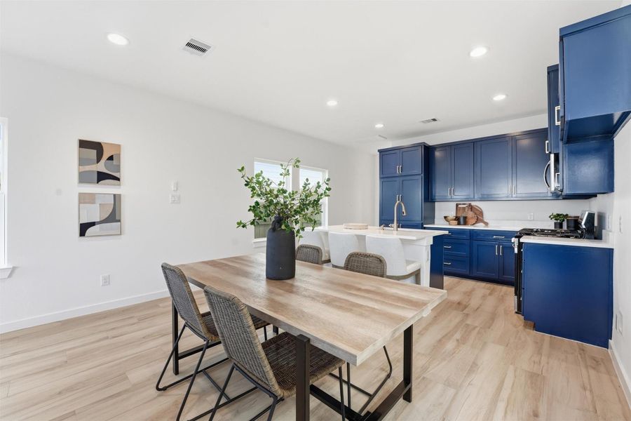 Furnished interior view inside a new home in , La Porte (Image 17).