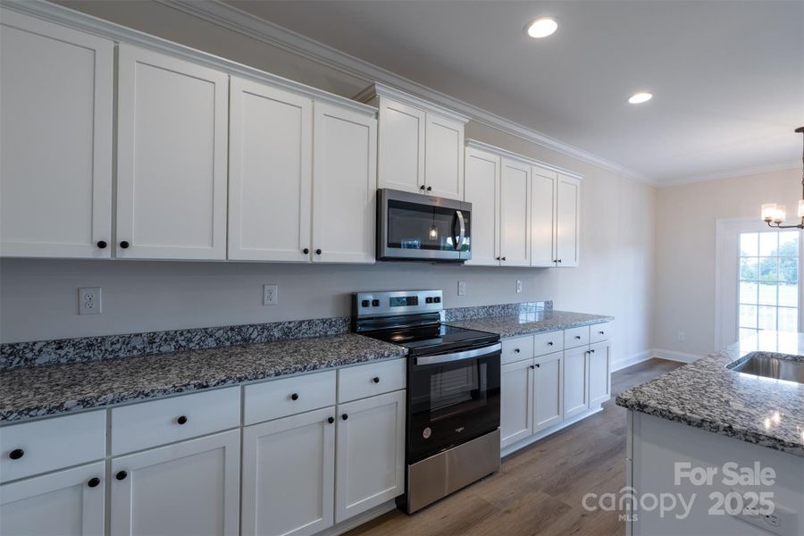Furnished interior view inside a new home in , York (Image 4).