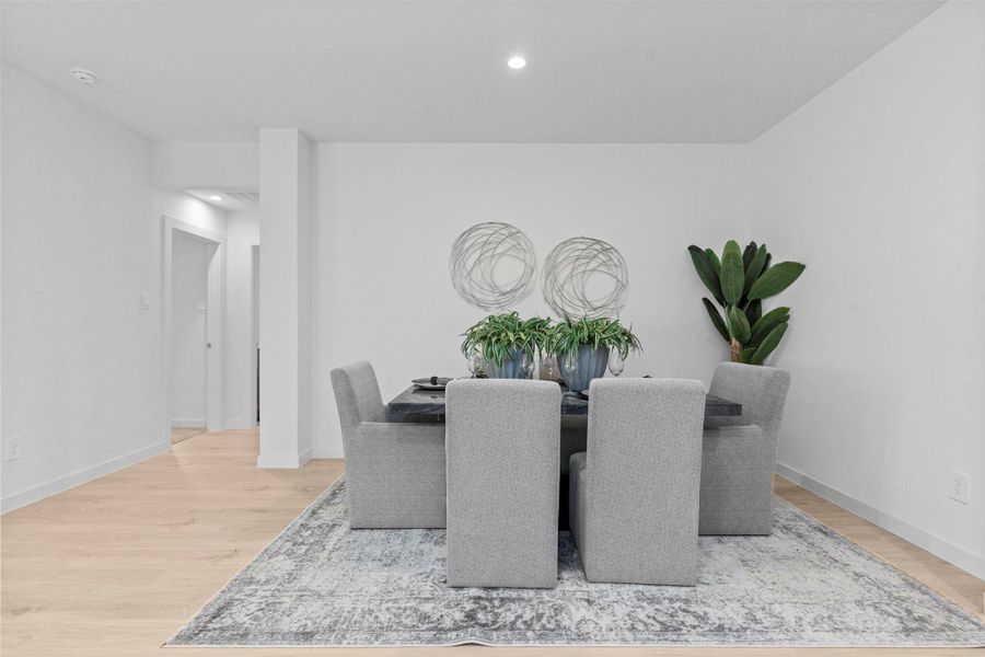 Furnished interior view inside a new home in Emberly, Beasley (Image 18).