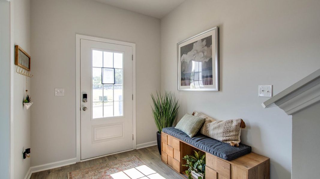 Furnished interior view inside a new home in River Landing Townhomes, Murfreesboro (Image 4).