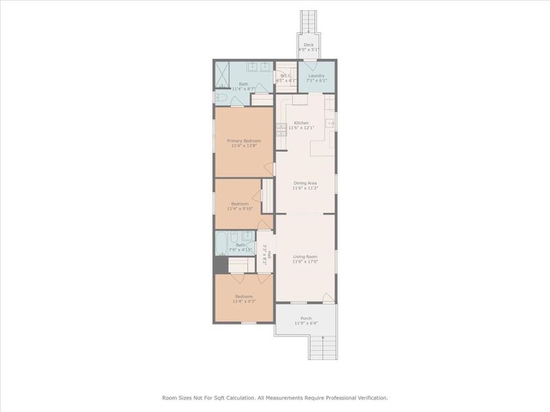 2D floor plan layout of this home in , Cherryville, NC (Image 2).