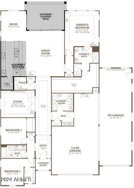 MLS - Lot 620 - Hanson Floor Plan